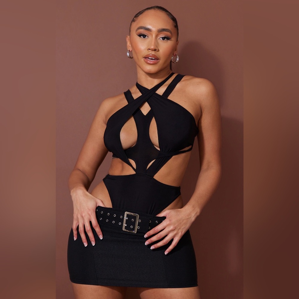 Slinky Cut Out Bodysuit
